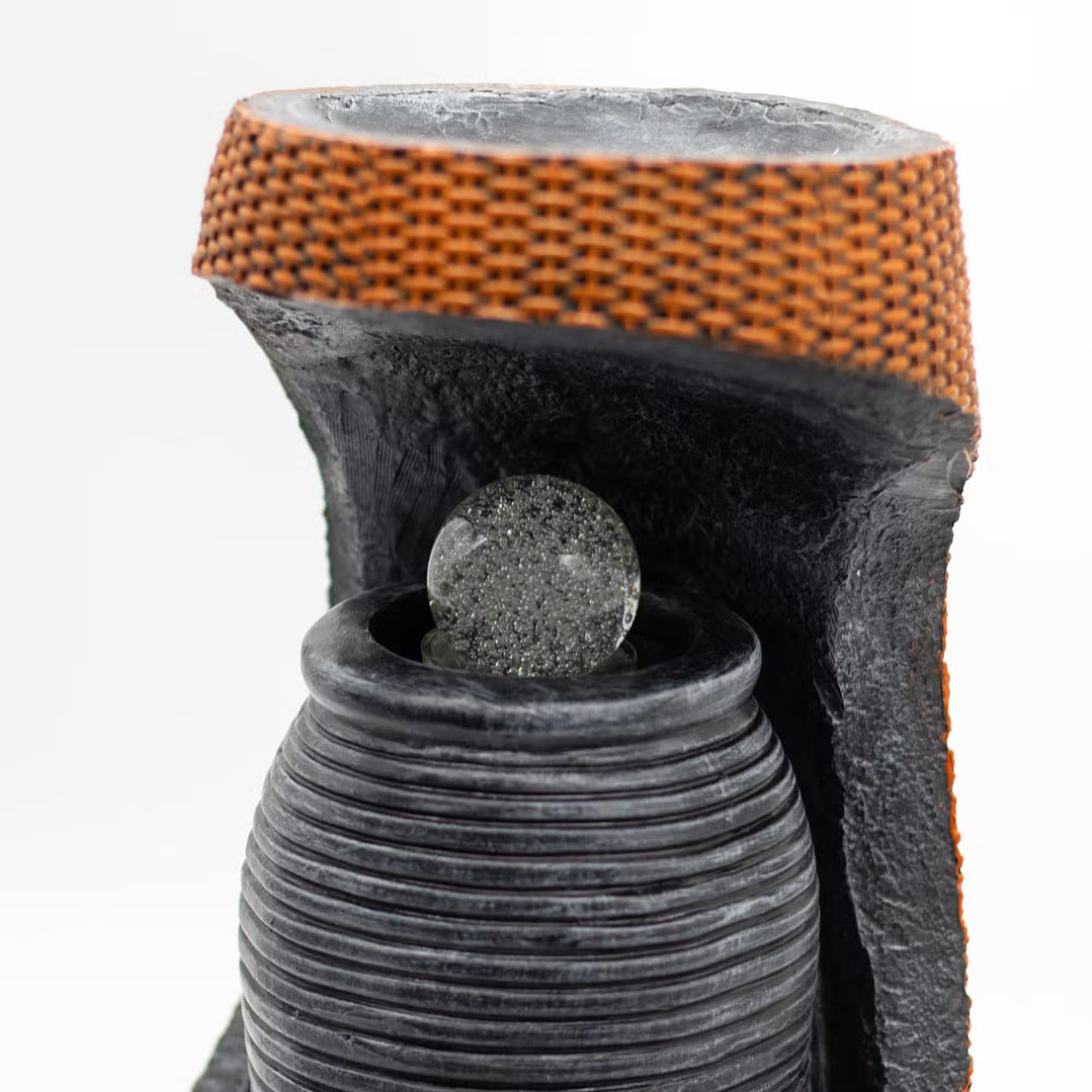 Fonte de Água Grande (Altura 48 cm) - Bola de Cristal e Urna Grega 2