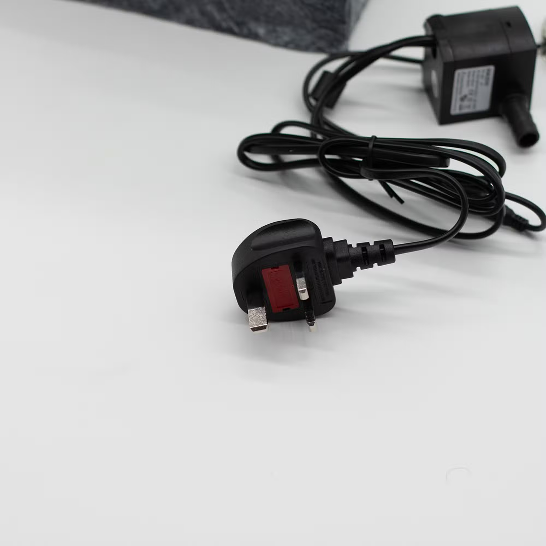 Fonte de Água Grande (Altura 48 cm) - Bola de Cristal com Mudança de Cor sobre Rocha 3