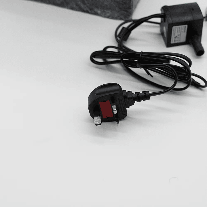 Fonte de Água Grande (Altura 48 cm) - Bola de Cristal com Mudança de Cor sobre Rocha 3