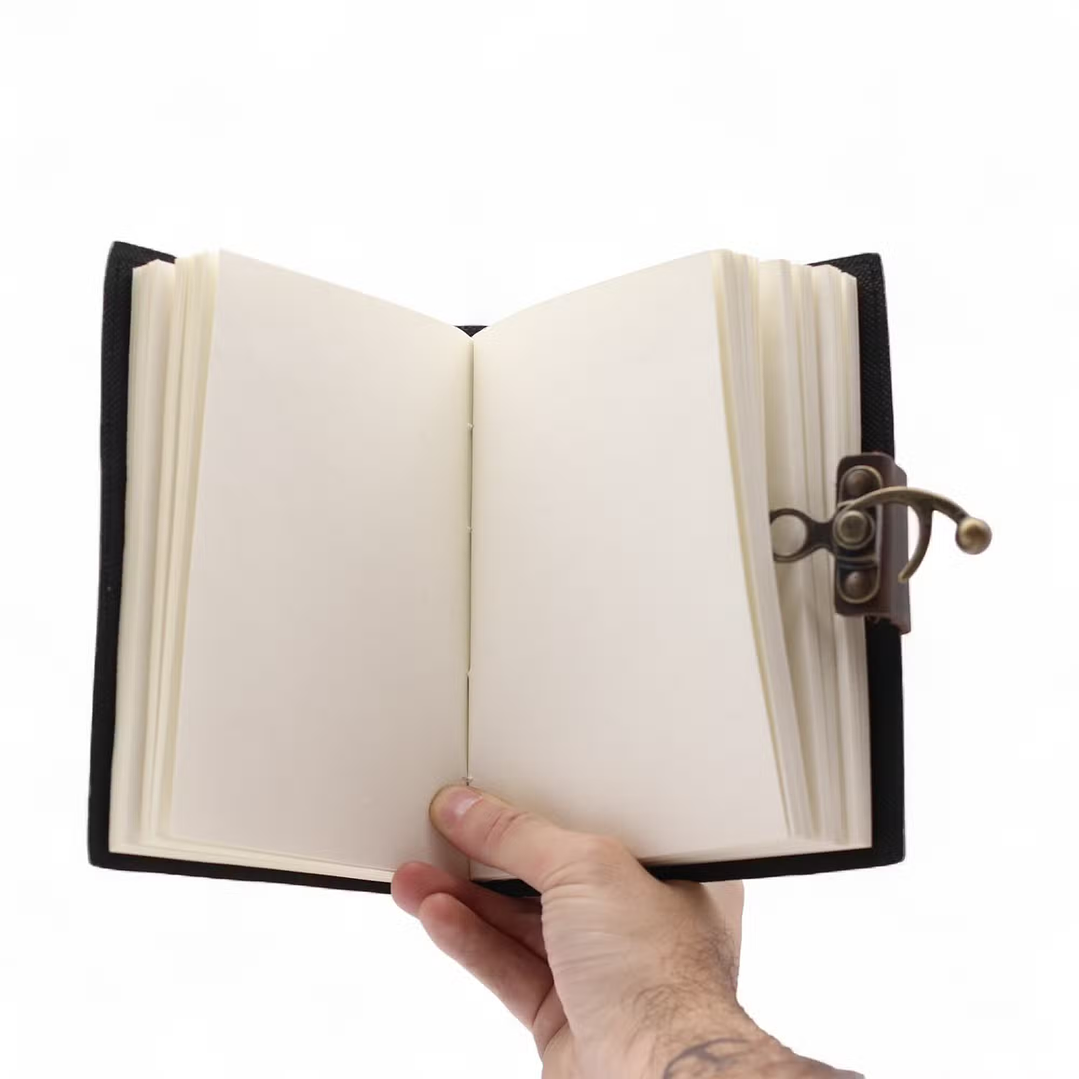 Caderno Capa em Couro Texturado – Nunca pare de perseguir seus sonhos 4