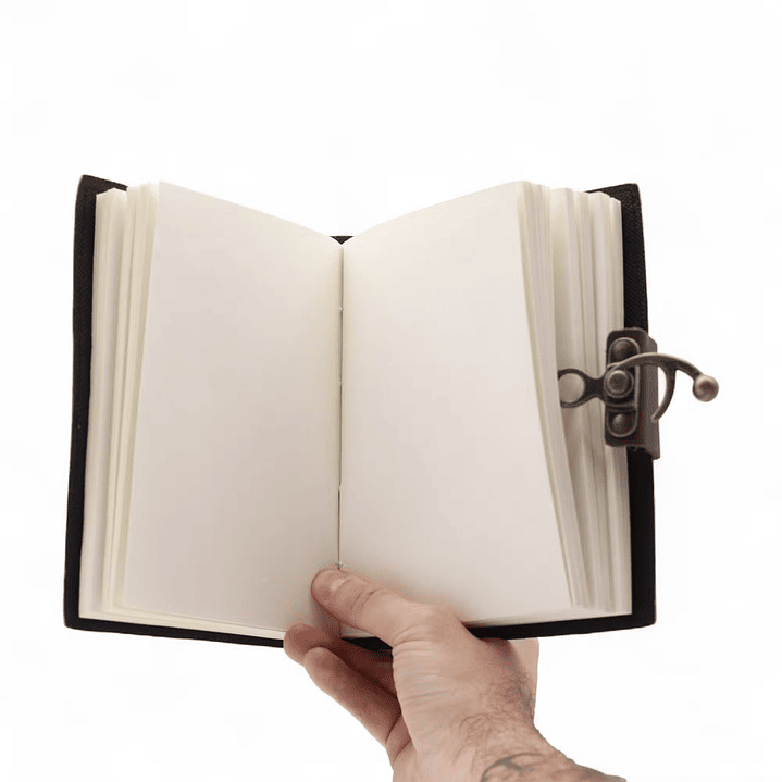 Caderno Capa em Couro Texturado – Nunca pare de perseguir seus sonhos 4