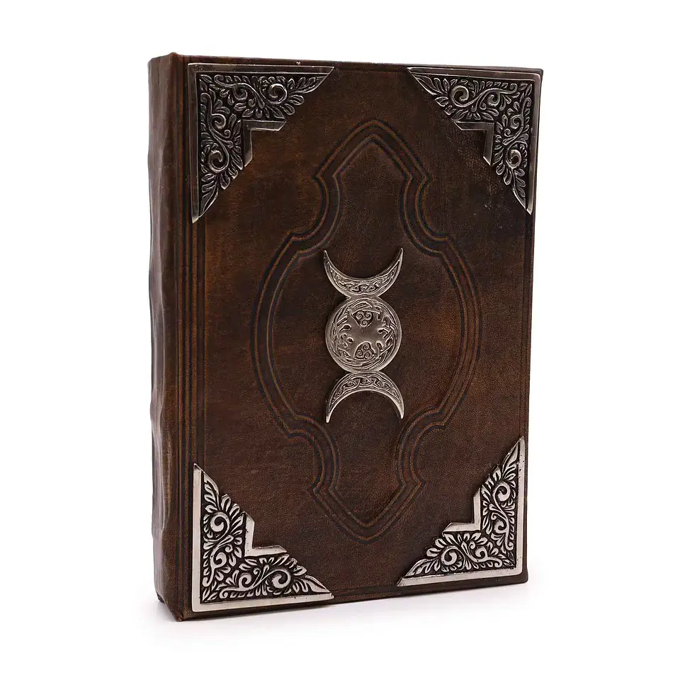 Livro Marrom - Decoração Tripla Lua em Zinco 1
