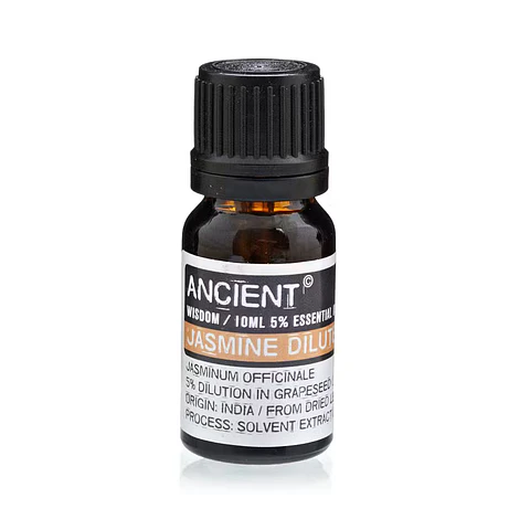 Óleo Essencial de Jasmim Diluído – 5% em Óleo de Semente de Uva 10 ML