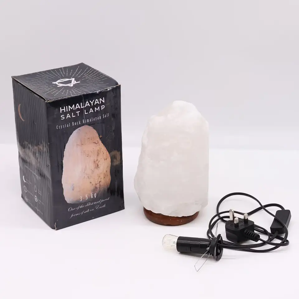 Candeeiro Sal dos Himalaias de Cristal de Rocha - aprox. 3-5 kg 2