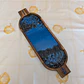Tabuleiro Artesanal em Bambu com Resina Epóxi Azul e Sodalite Natural - Thumbnail 2