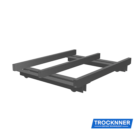 Steel container cart
