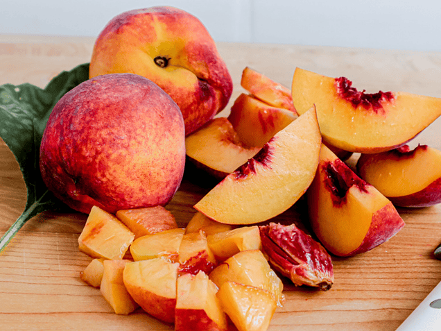 Secado de duraznos | Deshidratador de frutas TROCKNNER