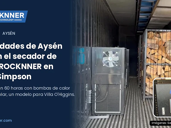 Autoridades de Aysén visitan el Centro Integral de Biomasa con secador TROCKNNER para replicarlo en Villa O’Higgins
