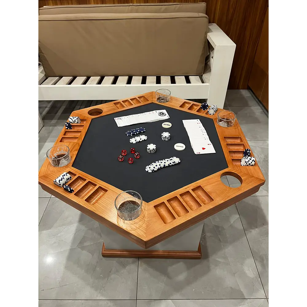 Mesa de centro para póker