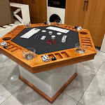 Mesa de centro para póker