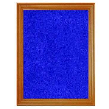 Galvano Madera Terciopelo Azul