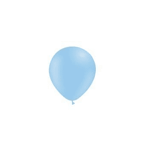 Balão latex 5 Matte - Azul Céu