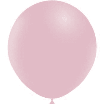 Balão latex 18 Matte - Rosa Bebé
