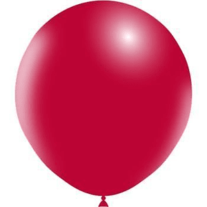 Balão latex 18 Pastel - Vermelho