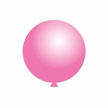 Balão latex 60cm Pastel - Rosa Bebé
