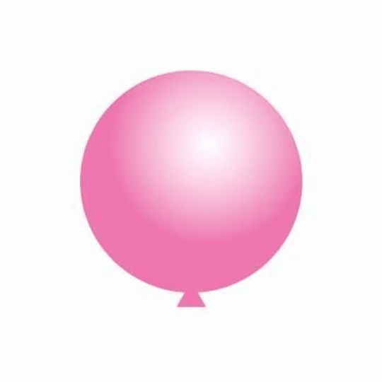 Balão latex 60cm Pastel - Rosa Bebé