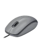 Mouse Alámbrico Logitech M110 Silent Silencioso Gris - Miniatura 3