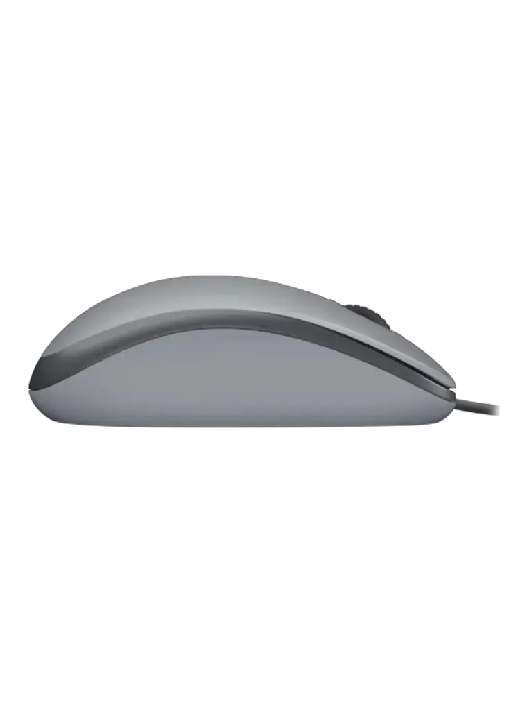 Mouse Alámbrico Logitech M110 Silent Silencioso Gris 4