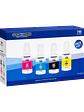 Pack 4 Tintas GI-190 Pacific Color Compatible Canon - Miniatura 2