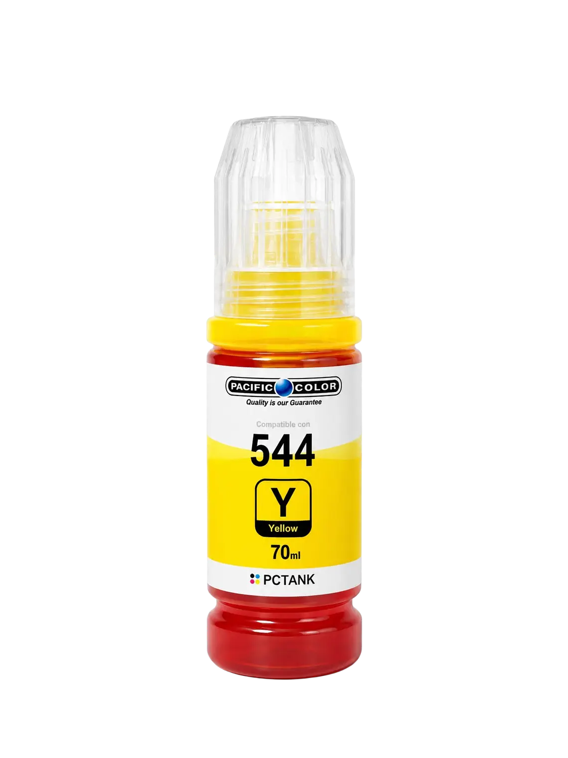 Tinta 544 Yellow Pacific Color 70 ml Compatible Epson EcoTank 1