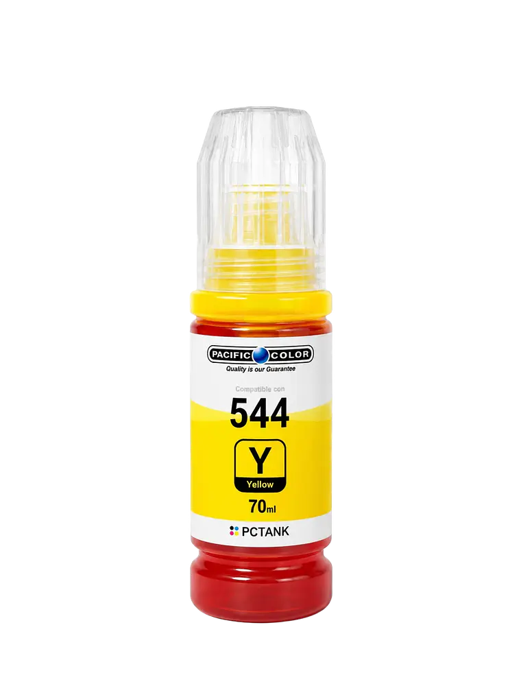 Tinta 544 Yellow Pacific Color 70 ml Compatible Epson EcoTank 1