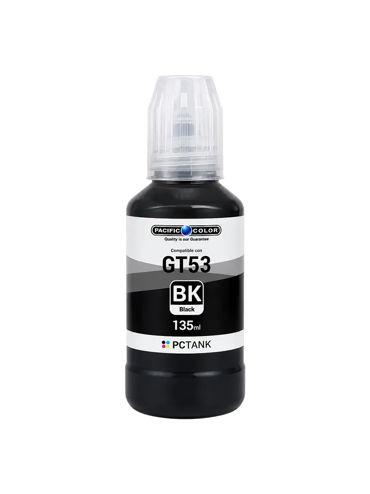 Tinta Alternativa Pacific Color 53 Negro Compatible con HP 1