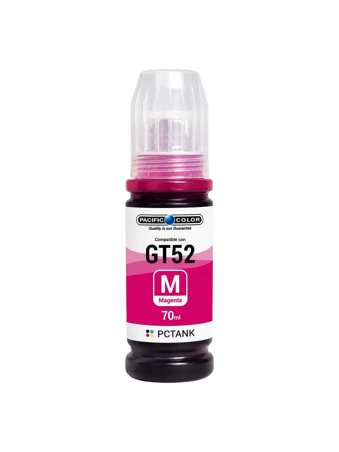 Tinta Alternativa Pacific Color 52 Magenta Compatible con HP 1