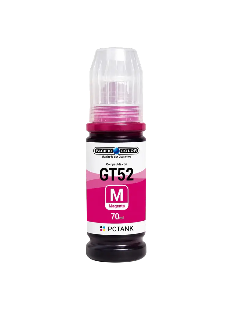 Tinta Alternativa Pacific Color 52 Magenta Compatible con HP 1