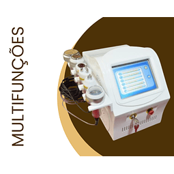 Multifunções: Cavitação + Radiofrequência + Vacuoterapia