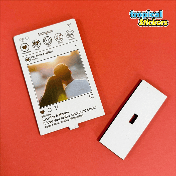 Placa Instagram 2