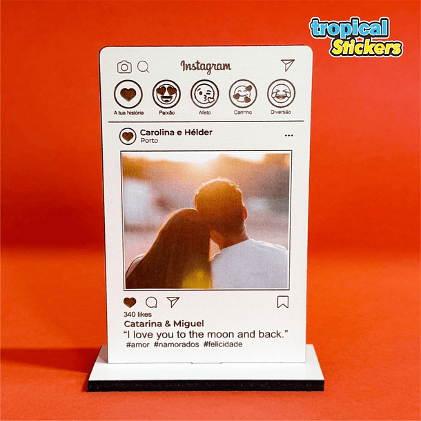 Placa Instagram 1