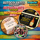 Autocolantes Retangulares 1