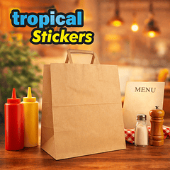 Sacos Papel Kraft - Take Away