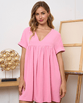 VESTIDO / MACACÃO ROSA