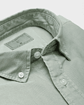 CAMISA GARMENT DYED | BASIL