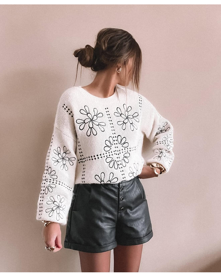 CAMISOLA MALHA PORMENORES 