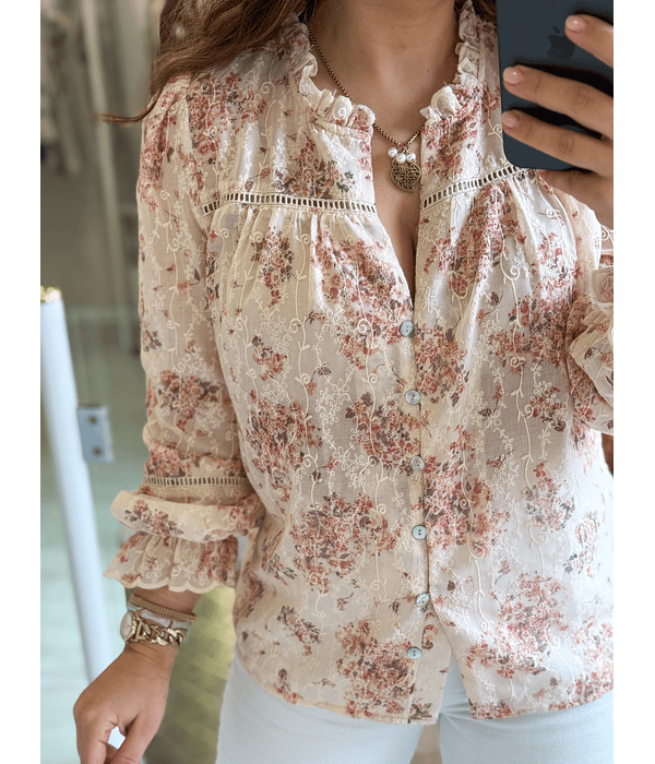 CAMISA ESTAMPADA FLORAL