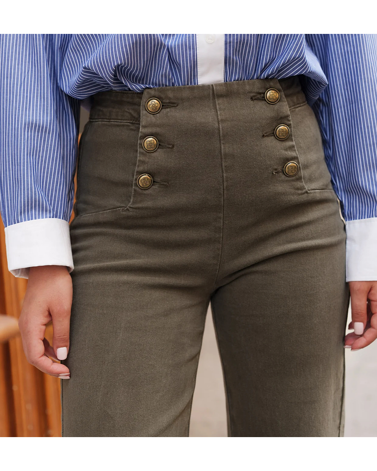 JEANS VICTORINE VERDE