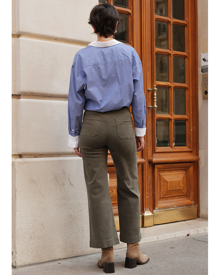 JEANS VICTORINE VERDE