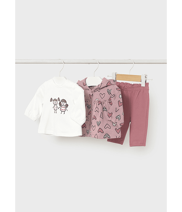 Chandal jacquard 3 piezas