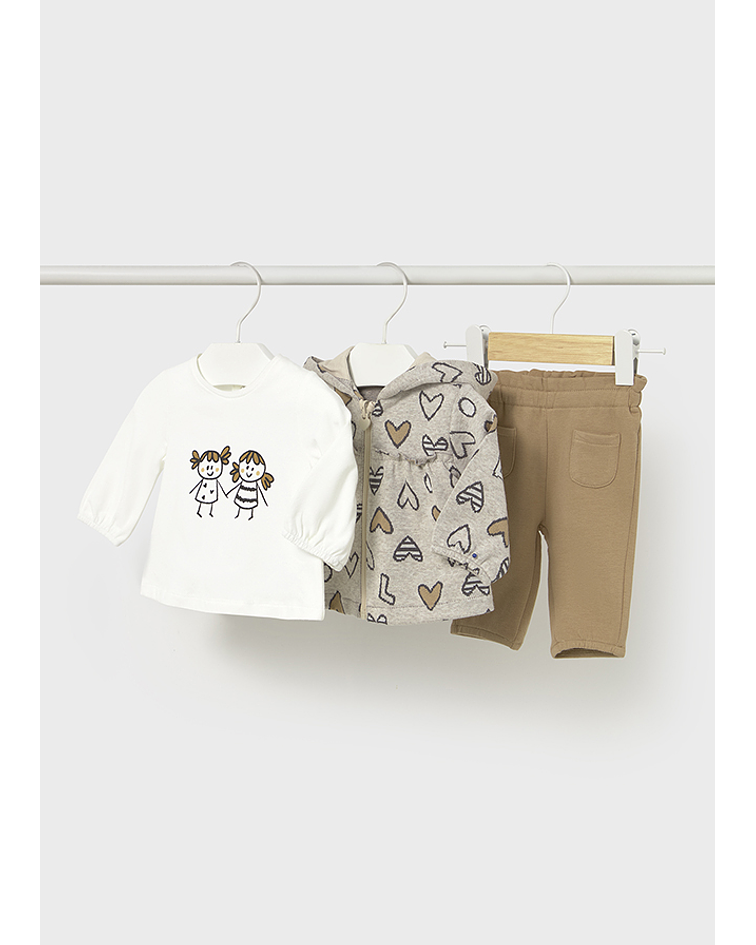 Chandal jacquard 3 piezas