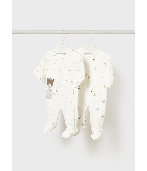 Set 2 fatos bebé interlock