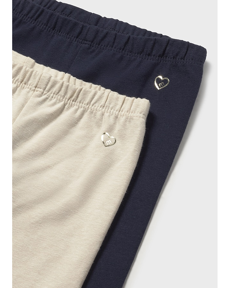 Pack 2 leggings básicas
