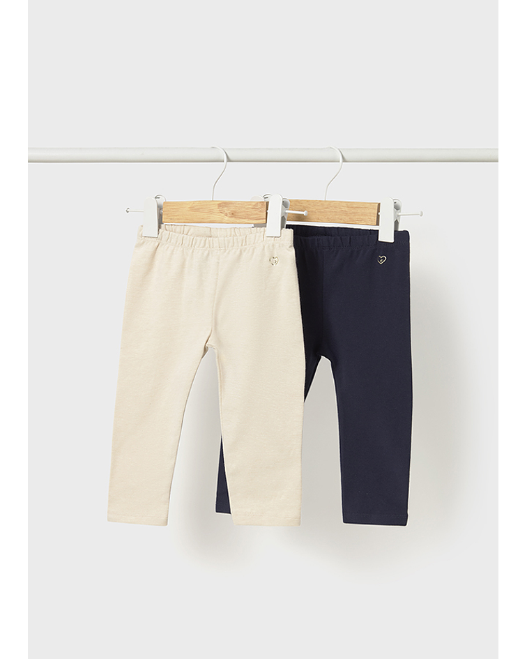 Pack 2 leggings básicas