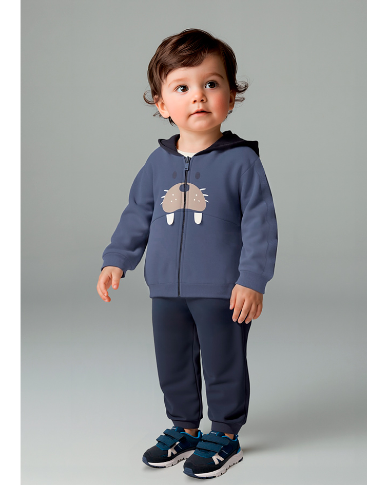 Fato treino combinado camisola