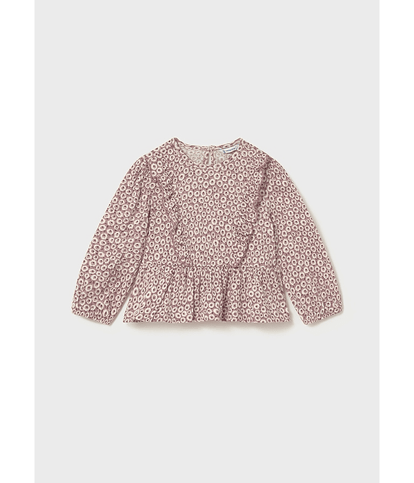 Blusa estampada punto bambula