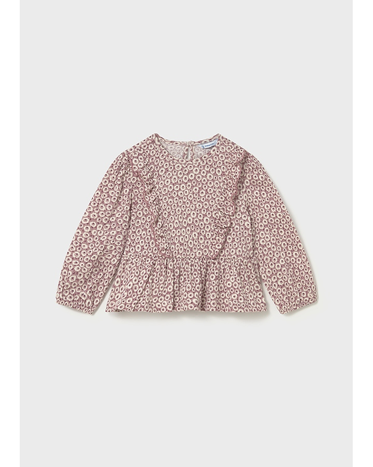 Blusa estampada punto bambula