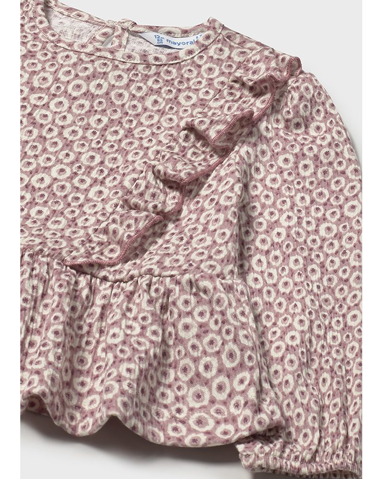 Blusa estampada punto bambula