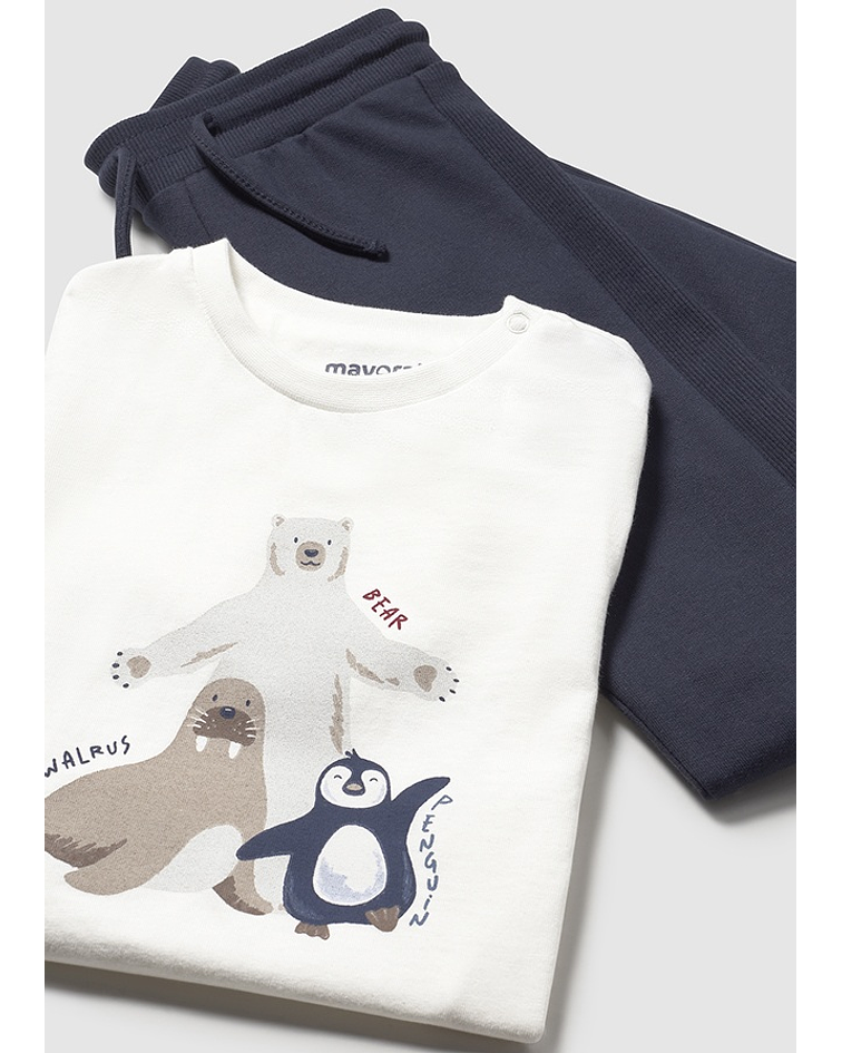 Fato treino combinado camisola