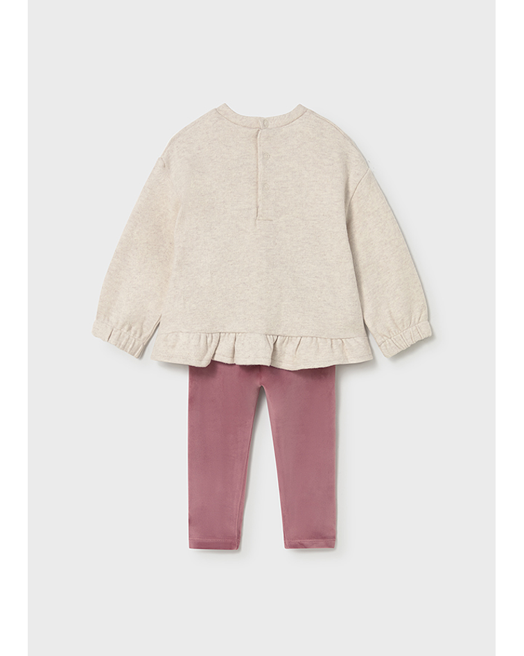 Conj. leggings sweat